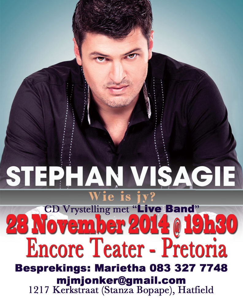 You are currently viewing Stephan Visagie Live At The Encore!